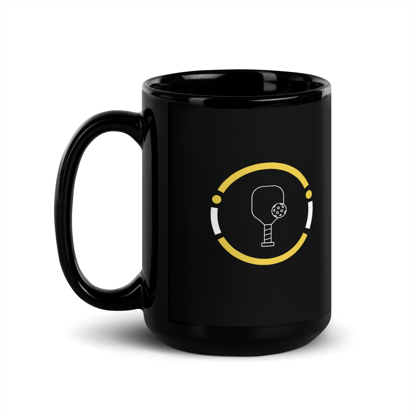 "pickleball logo" Big ol' Mug