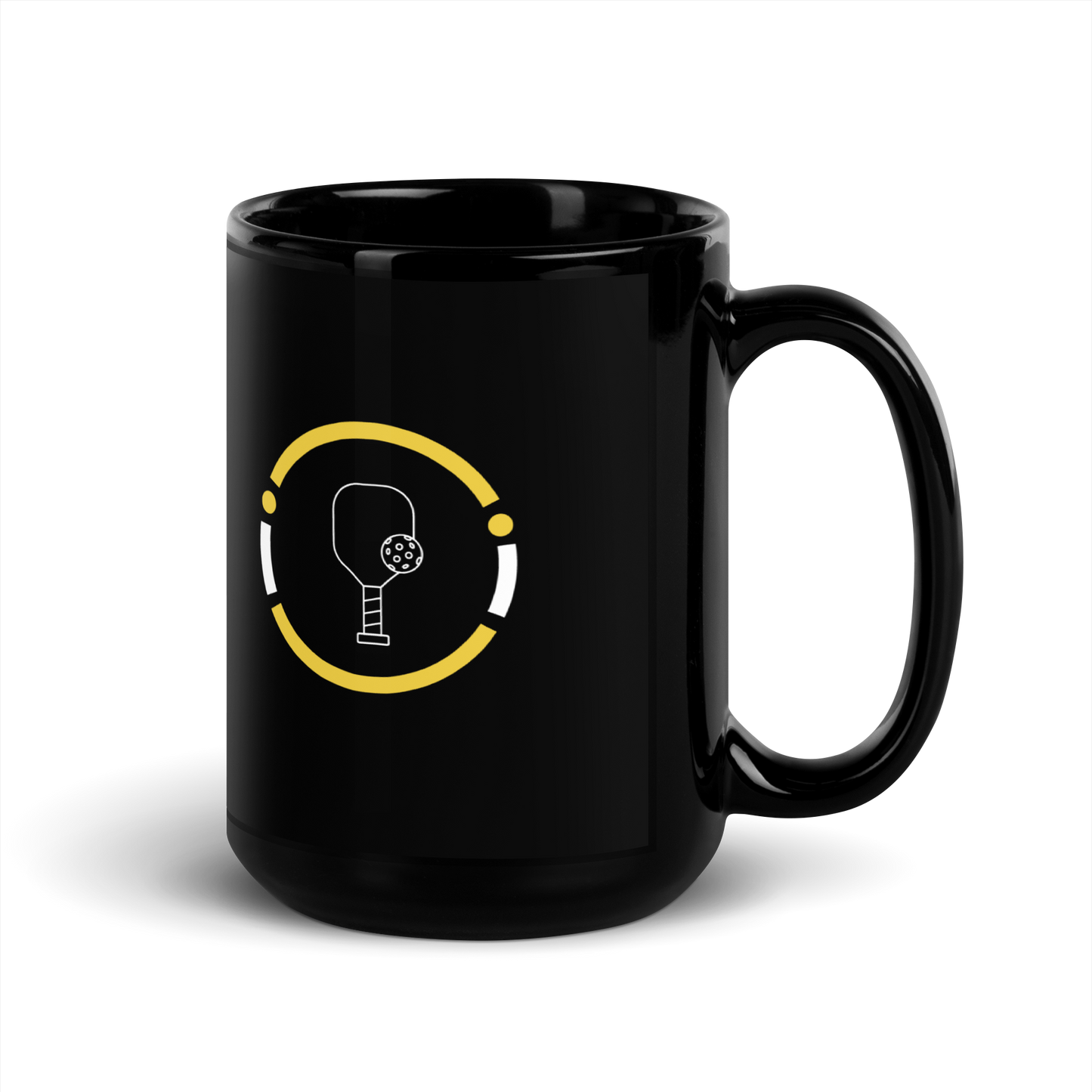 "pickleball logo" Big ol' Mug