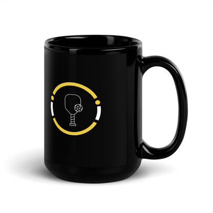 "pickleball logo" Big ol' Mug