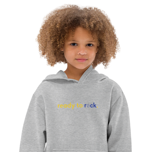 "ready to rock" Kids Hoodie