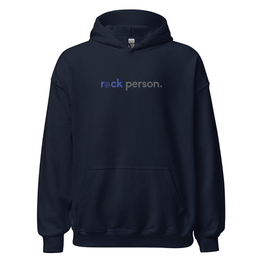 "rock person" Unisex Hoodie