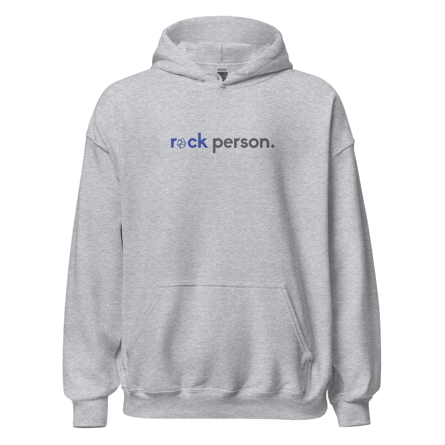 "rock person" Unisex Hoodie