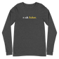 "rock licker" Unisex Long Sleeve Tee