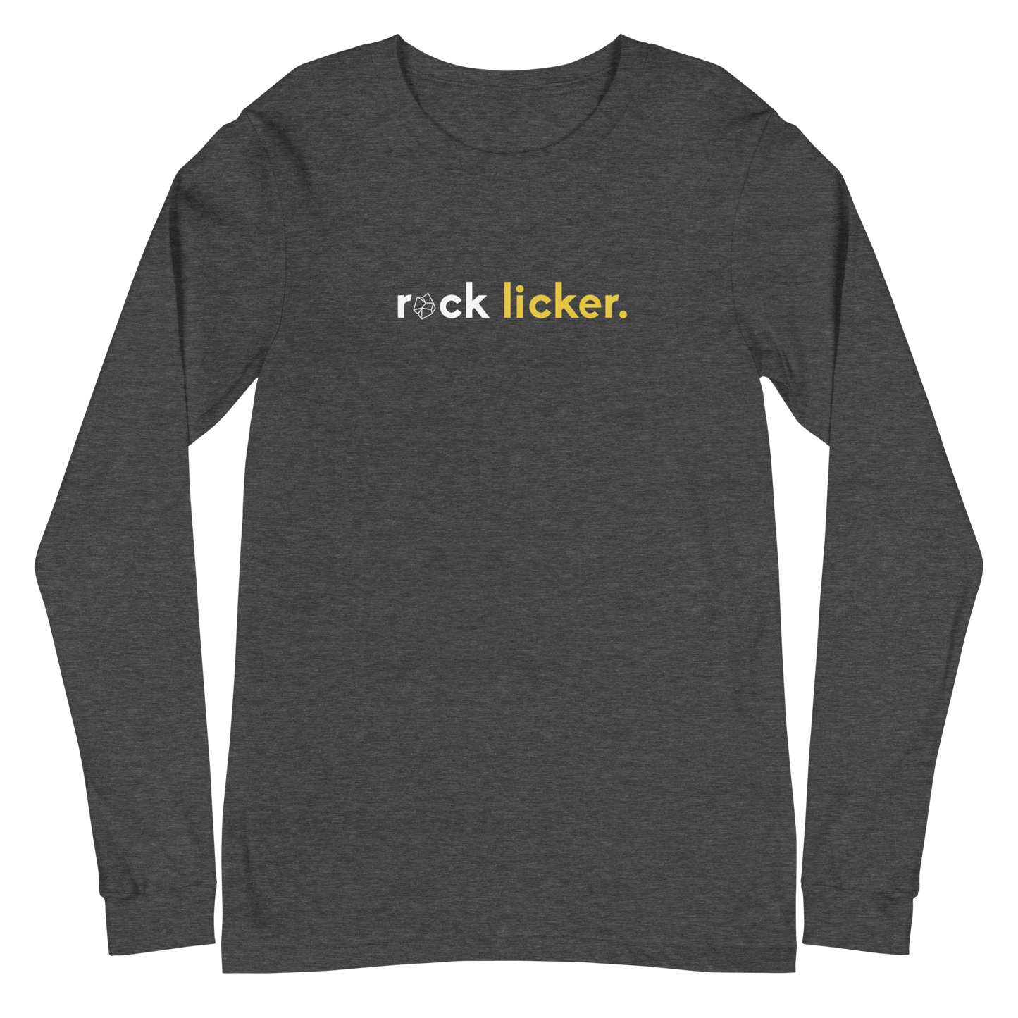 "rock licker" Unisex Long Sleeve Tee