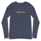 "rock licker" Unisex Long Sleeve Tee