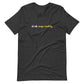 "dink responsibly" Dark Unisex Tee