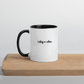 "i dig rocks" Pop o' Color Mug