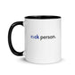 "rock person" Pop o' Color Mug