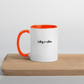 "i dig rocks" Pop o' Color Mug