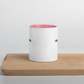 "i dig rocks" Pop o' Color Mug