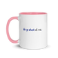 "drop shot" Pop o' Color Mug