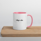 "i dig rocks" Pop o' Color Mug