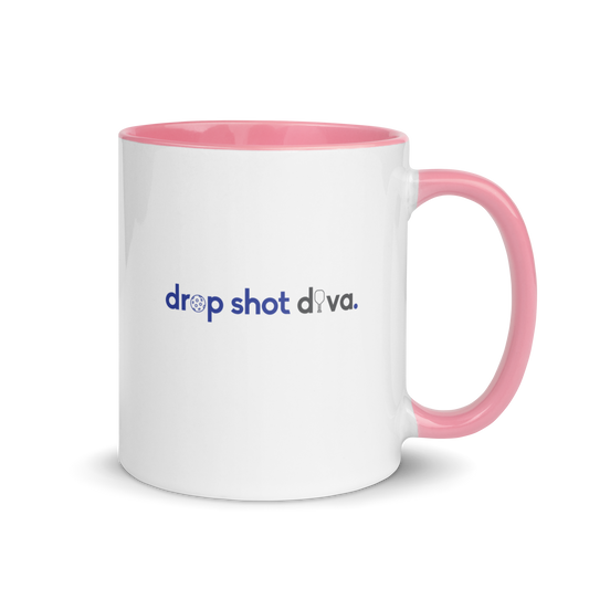 "drop shot" Pop o' Color Mug