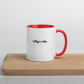 "i dig rocks" Pop o' Color Mug