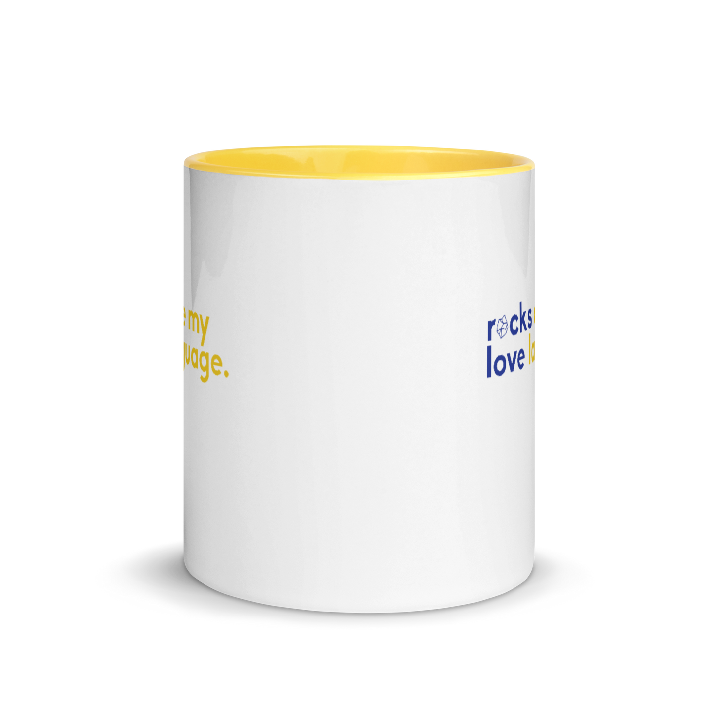 "love language" Pop o' Color Mug