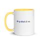 "drop shot" Pop o' Color Mug