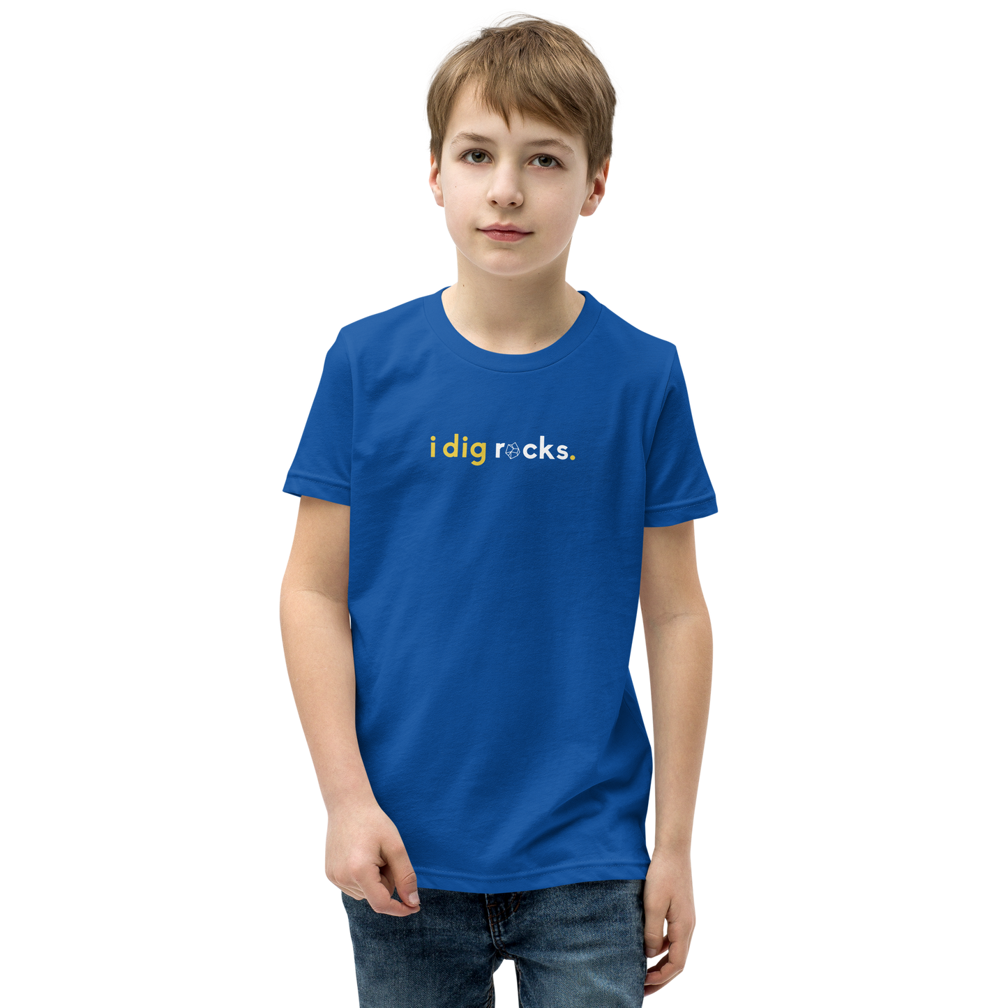 "i dig rocks" Youth Tee